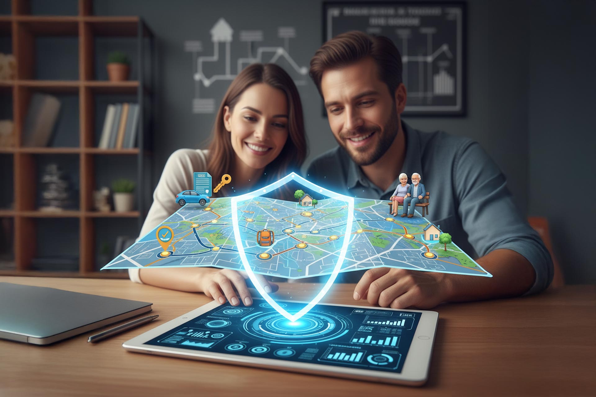 O Mapa da Vida Segura: Do Primeiro Carro à Aposentadoria, Como um Planejamento Integrado de Seguros Protege Cada Fase da Sua Jornada